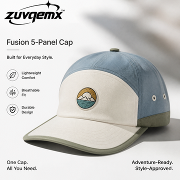 𝒛𝒖𝒗𝒒𝒆𝒎𝒙™ Fusion 5-Panel Cap