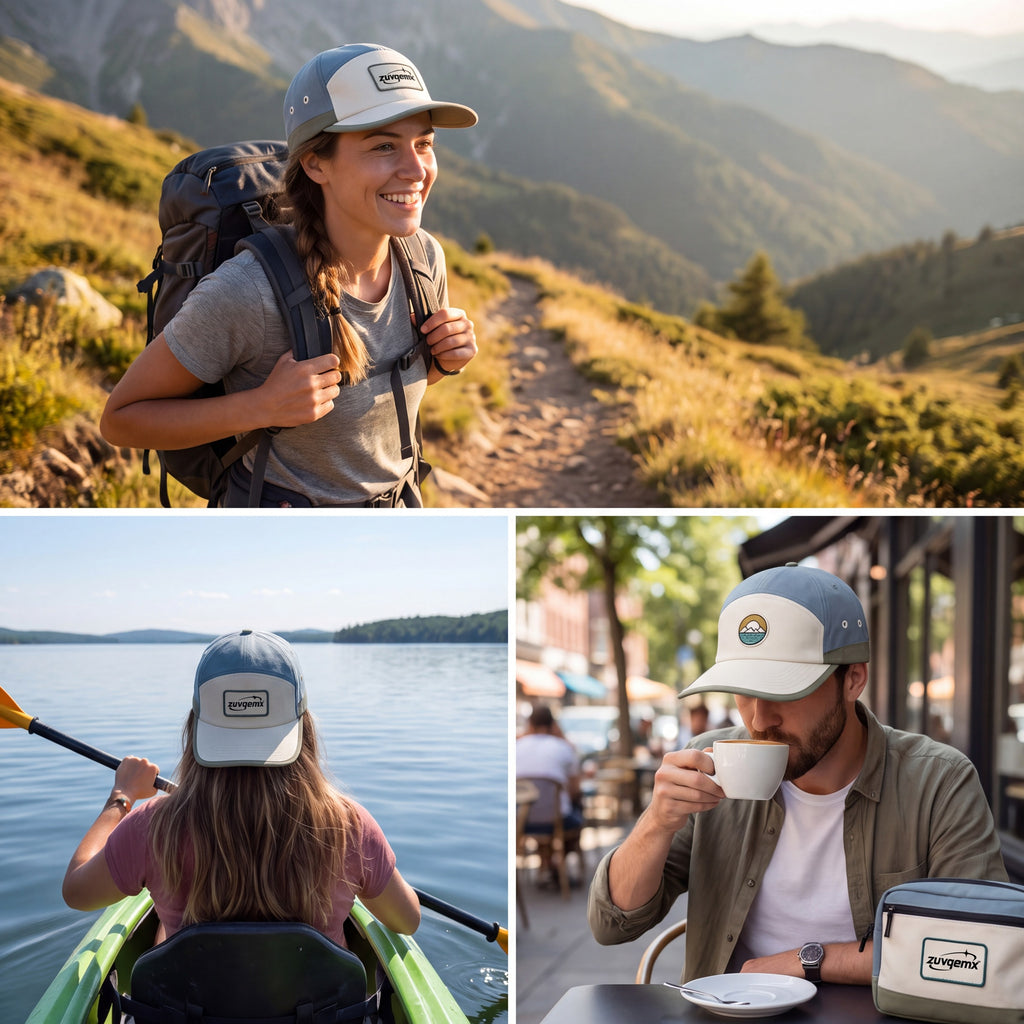 𝒛𝒖𝒗𝒒𝒆𝒎𝒙™ Fusion 5-Panel Cap — view 2