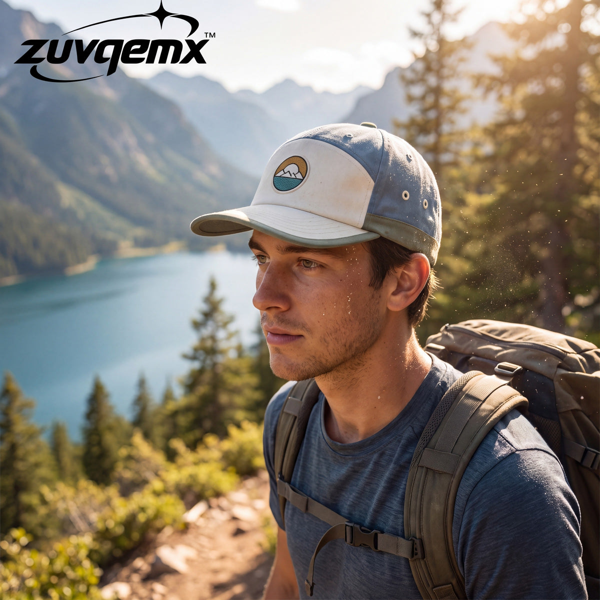 𝒛𝒖𝒗𝒒𝒆𝒎𝒙™ Fusion 5-Panel Cap — view 3