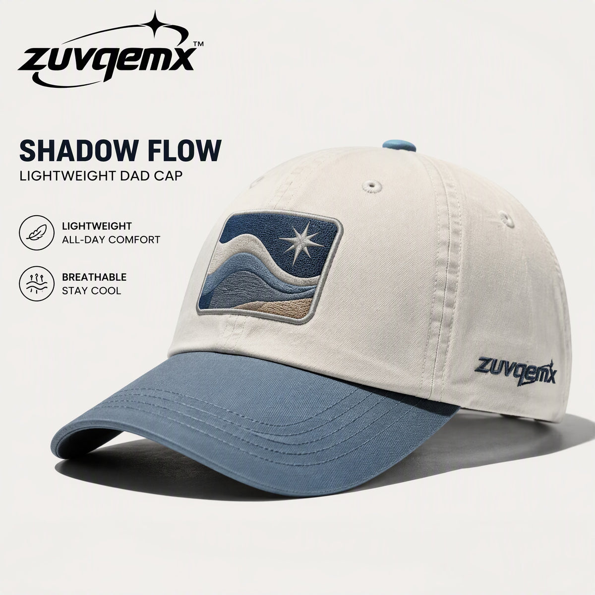 𝒛𝒖𝒗𝒒𝒆𝒎𝒙™ Shadow Flow Cap — view 1