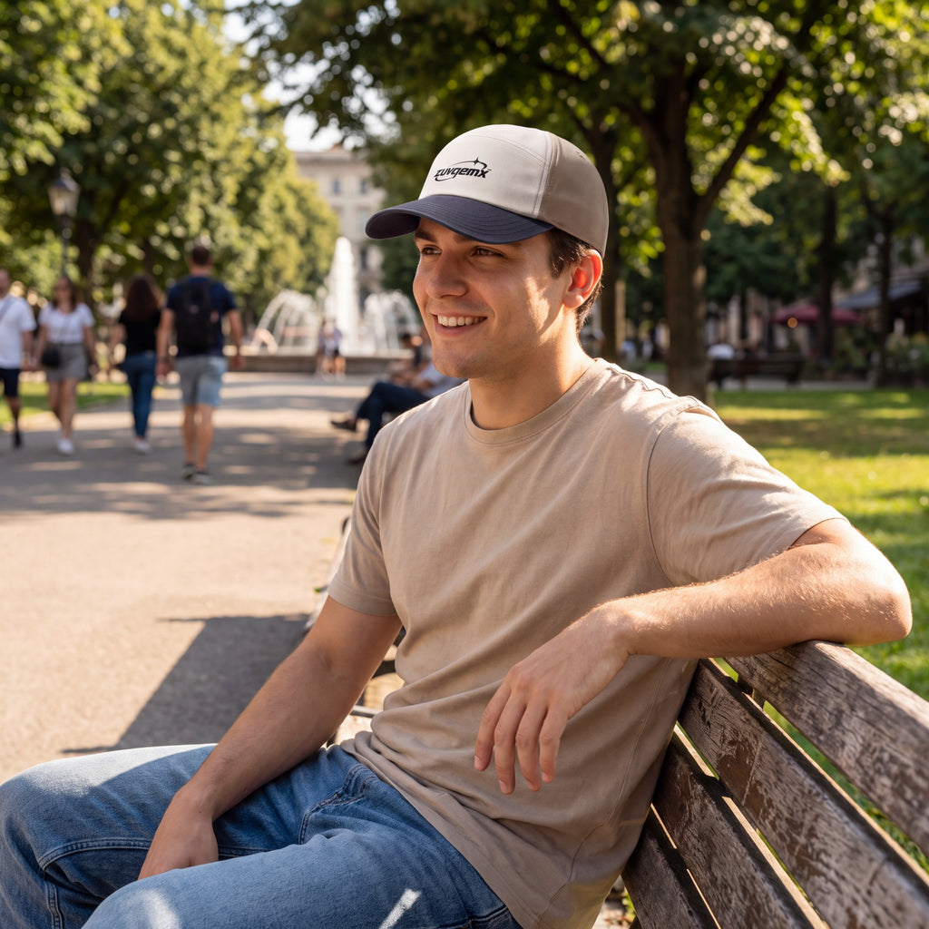 𝒛𝒖𝒗𝒒𝒆𝒎𝒙™ Flow 5-Panel Cap — view 3