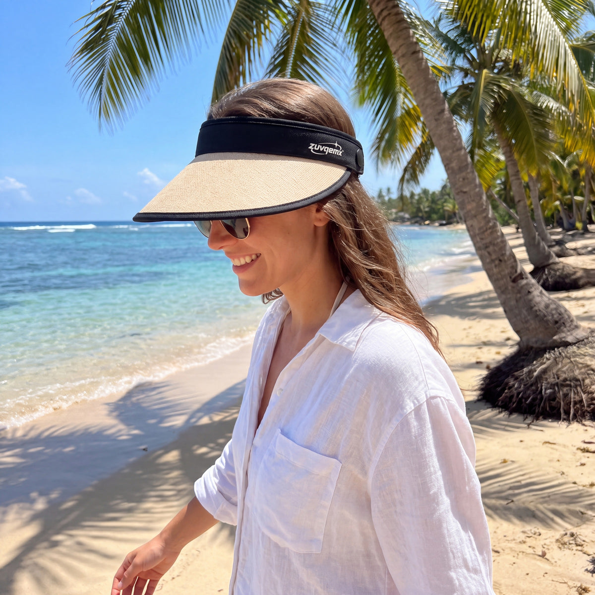 𝒛𝒖𝒗𝒒𝒆𝒎𝒙™ SunShade Roll-Up Visor — view 3