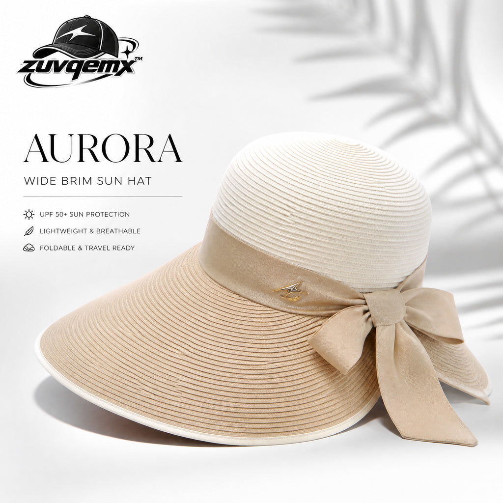 𝒛𝒖𝒗𝒒𝒆𝒎𝒙™ Aurora Wide-Brim Sun Hat — view 1