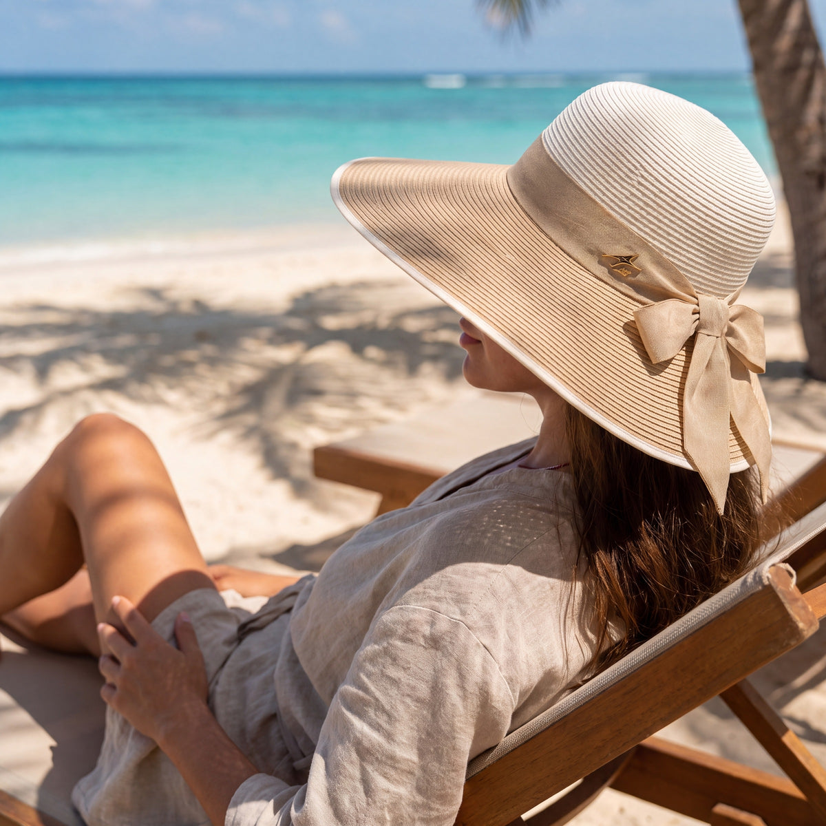 𝒛𝒖𝒗𝒒𝒆𝒎𝒙™ Aurora Wide-Brim Sun Hat — view 2