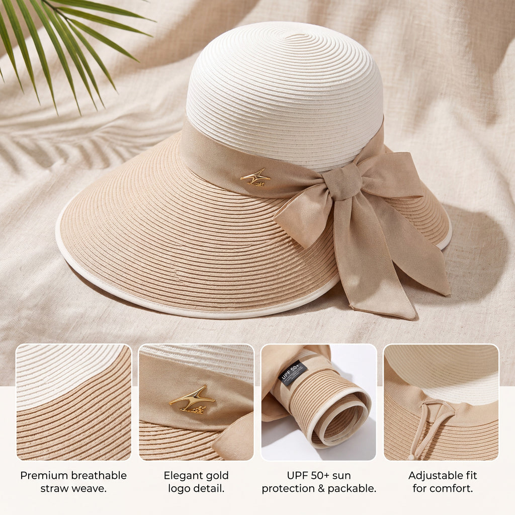 𝒛𝒖𝒗𝒒𝒆𝒎𝒙™ Aurora Wide-Brim Sun Hat — view 4