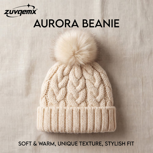 𝒛𝒖𝒗𝒒𝒆𝒎𝒙™ Aurora Pom Beanie — view 4